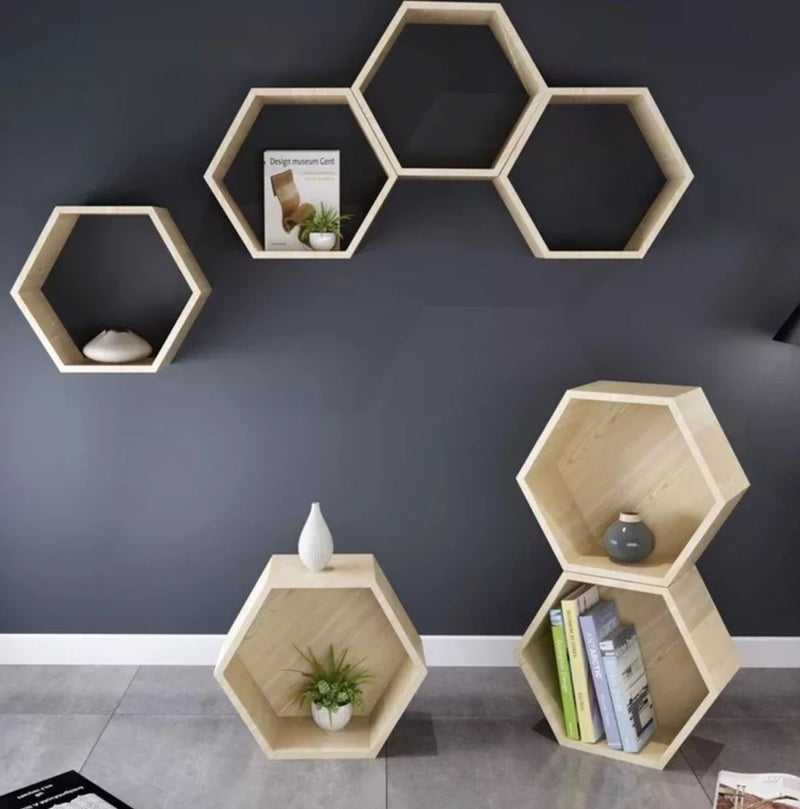 ABEL Honeycomb Wall Display Shelf