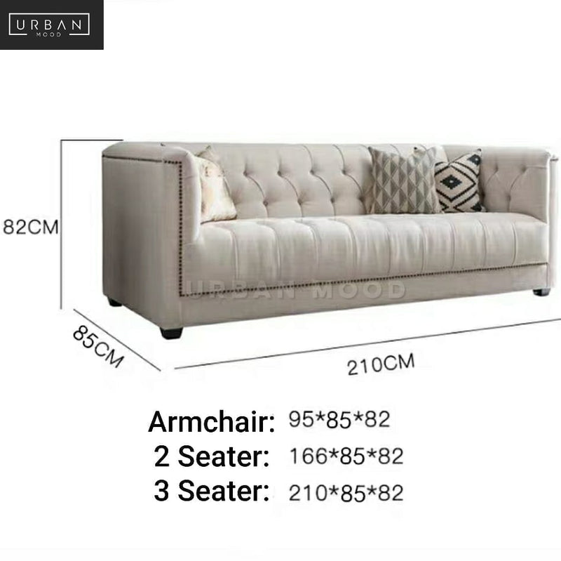 ALLEGRA Classic Fabric Sofa