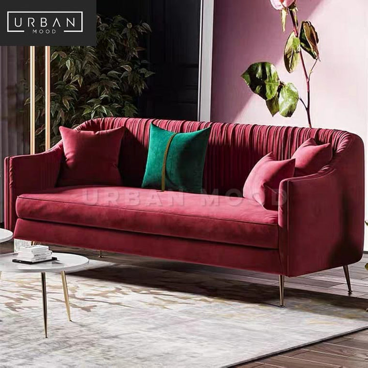 ALLIE Modern Velvet Sofa