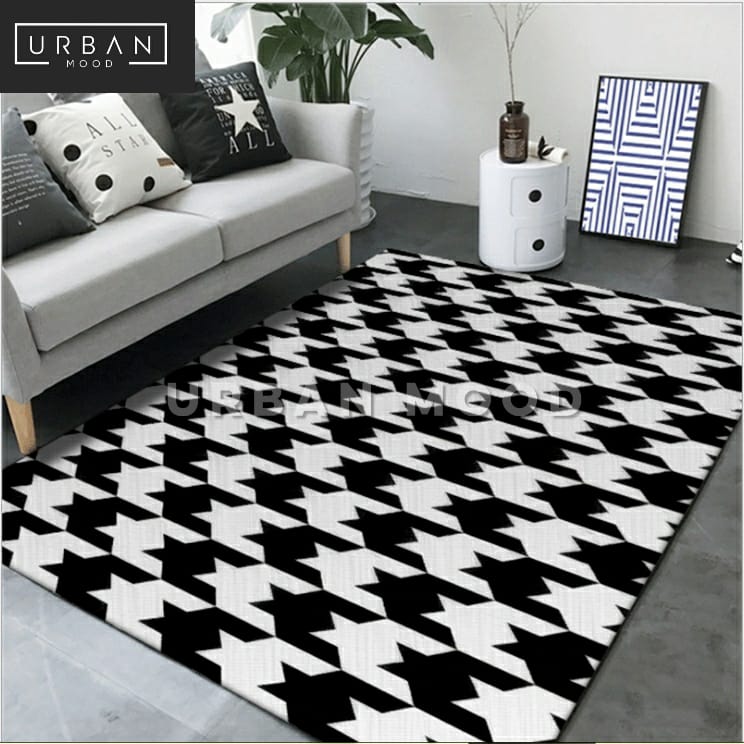 ATLANTA Modern Houndstooth Carpet Rug