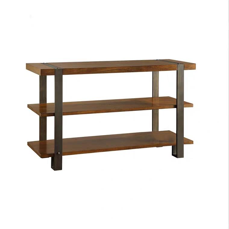 BALDWIN Industrial Solid Wood Shelf