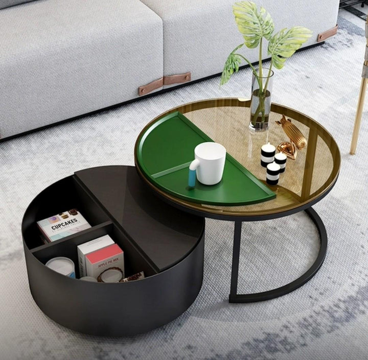 BALE Round Nesting Coffee Tables