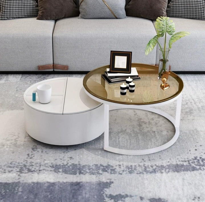 BALE Round Nesting Coffee Tables