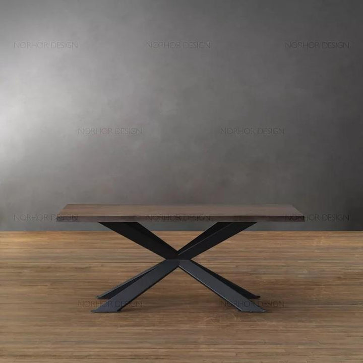 BEATRIX Contemporary Solid Wood Dining Table