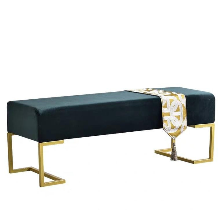 BREE Victorian Velvet Ottoman