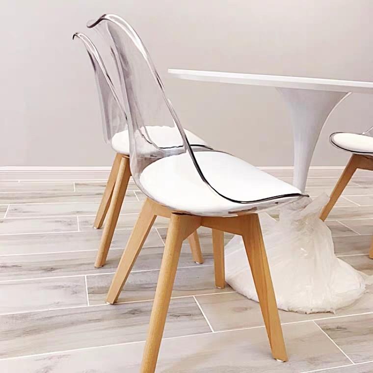 BREYER Modern Acrylic Dining Chair