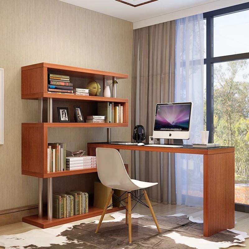 (Clearance) BRYAN Modern Modular Shelf Study Table