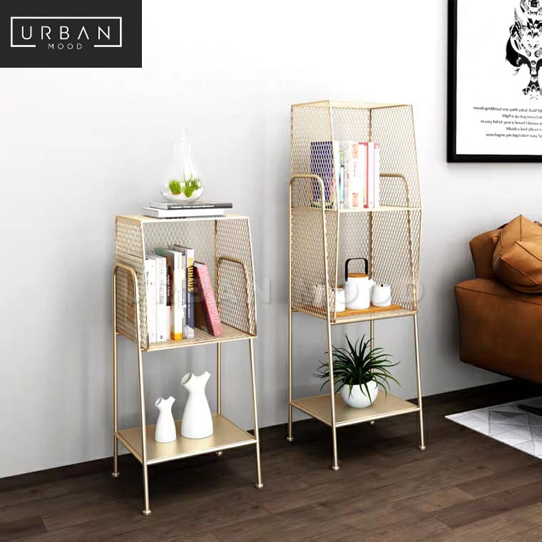 BERLIN Modern Wireframe Display Shelf