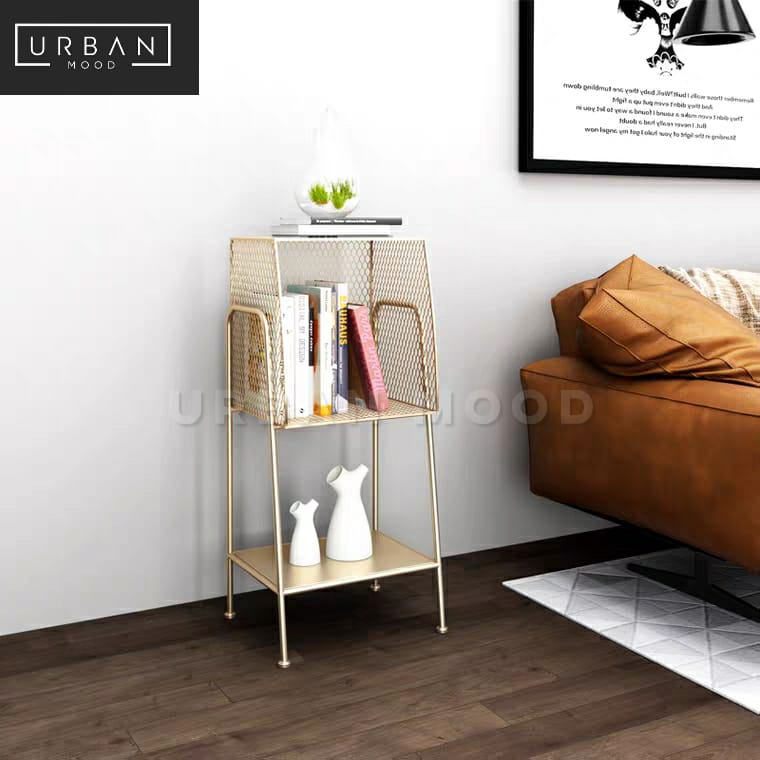 BERLIN Modern Wireframe Display Shelf