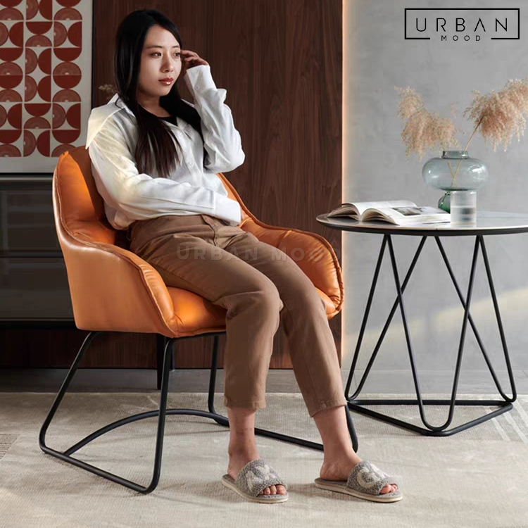 BOBO Modern Leather Dining Chair – Urban Mood