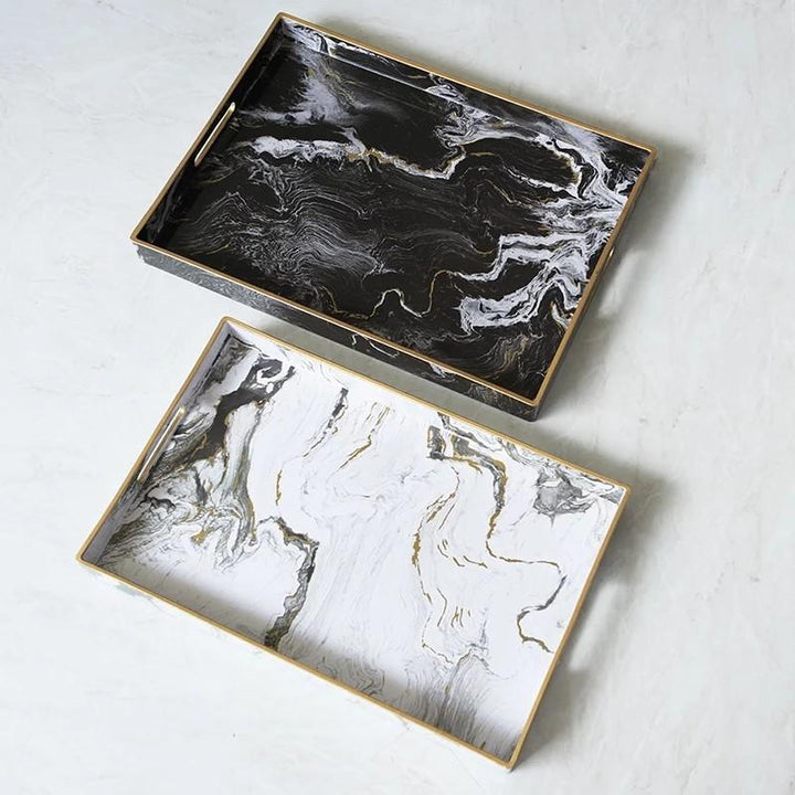 CANBERRA Modern Marble Serving Tray