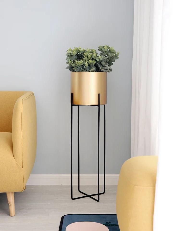 CAROL Modern Wireframe Plant Stand