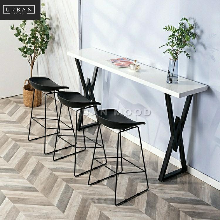 CASTER Modern Bar Table