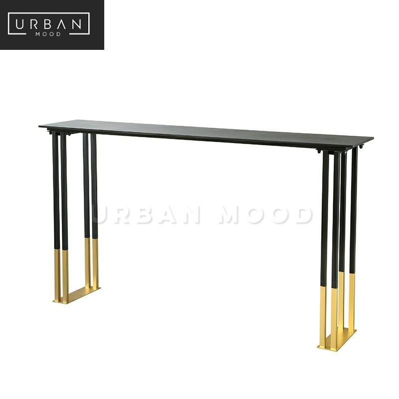 CELESTE Modern Slate Bar Table