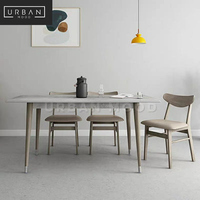 CHAVERS Modern Industrial Dining Table & Chairs
