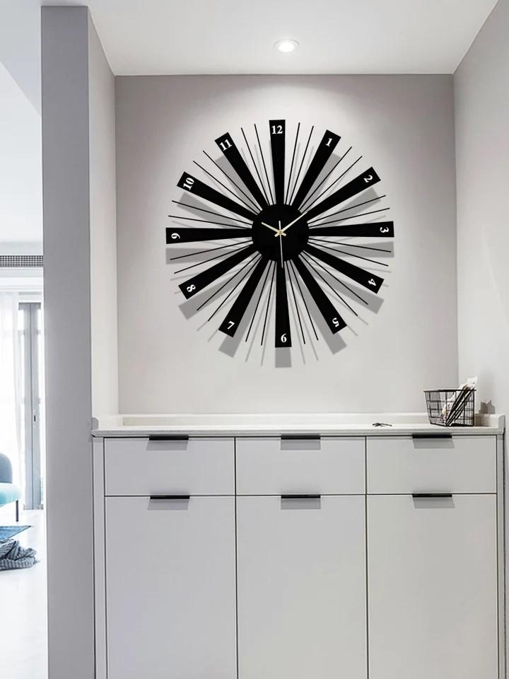 CHRISTINA Contemporary Starburst Wall Clock