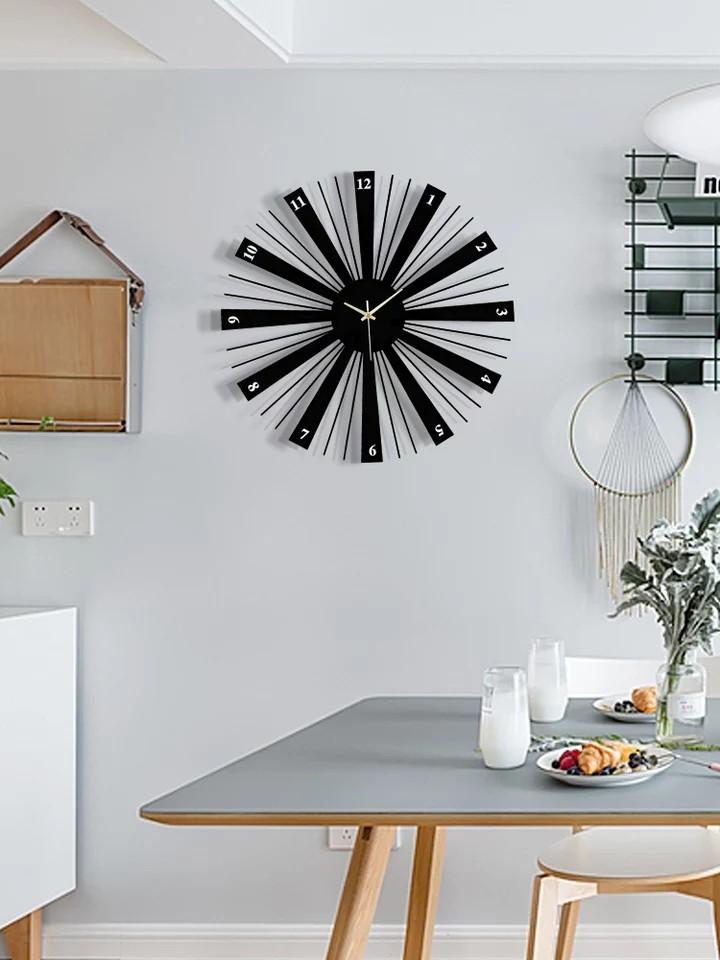 CHRISTINA Contemporary Starburst Wall Clock