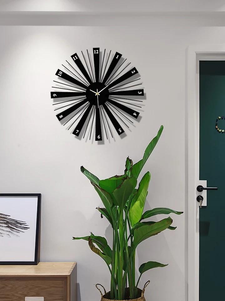 CHRISTINA Contemporary Starburst Wall Clock