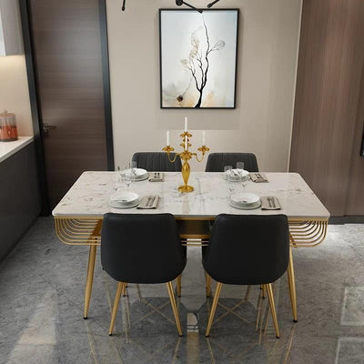 CLAIRE Modern Marble Dining Table