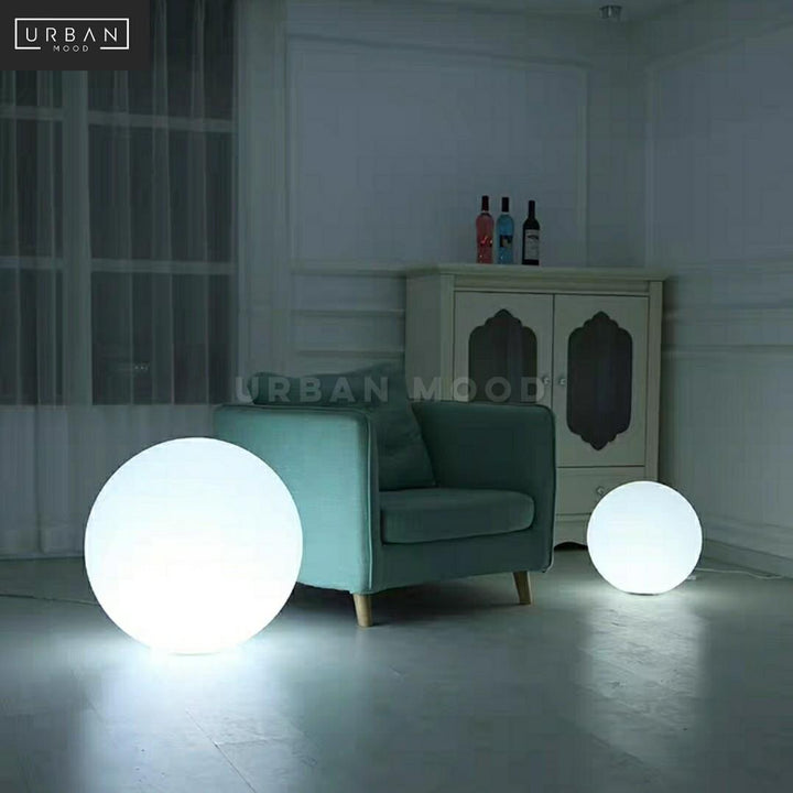 CONIX Modern Full Moon Floor Lamp