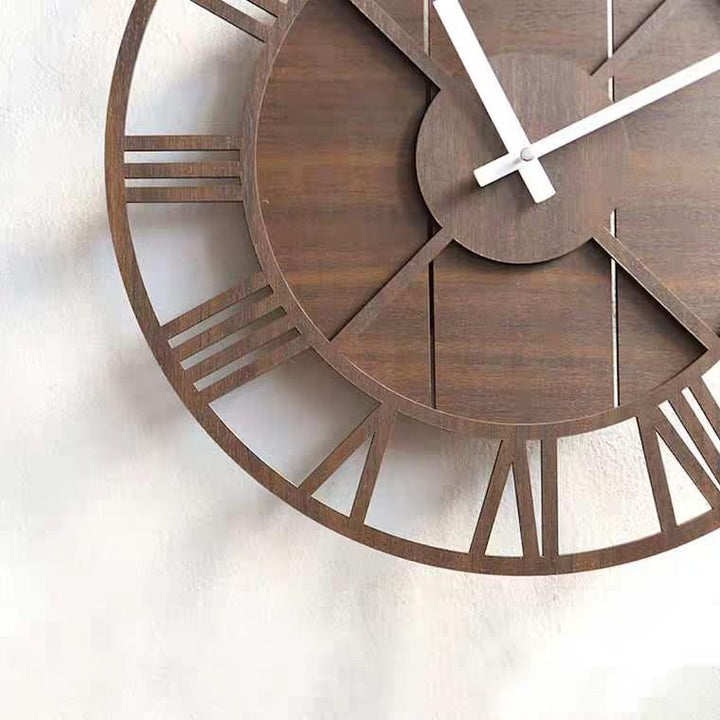 CRAWFORD Roman Numerals Wall Clock