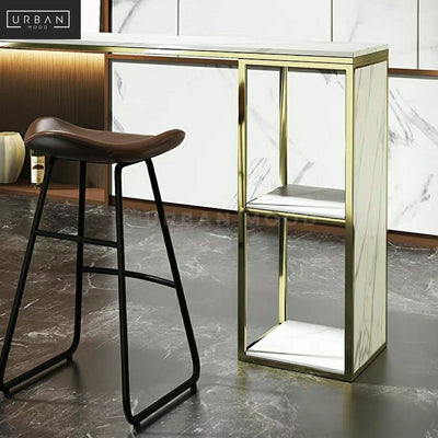 CALAIS Modern Marble Bar Table
