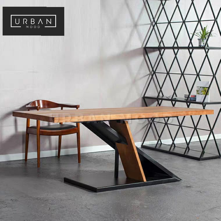 CALGARY Postmodern Solid Wood Dining Table