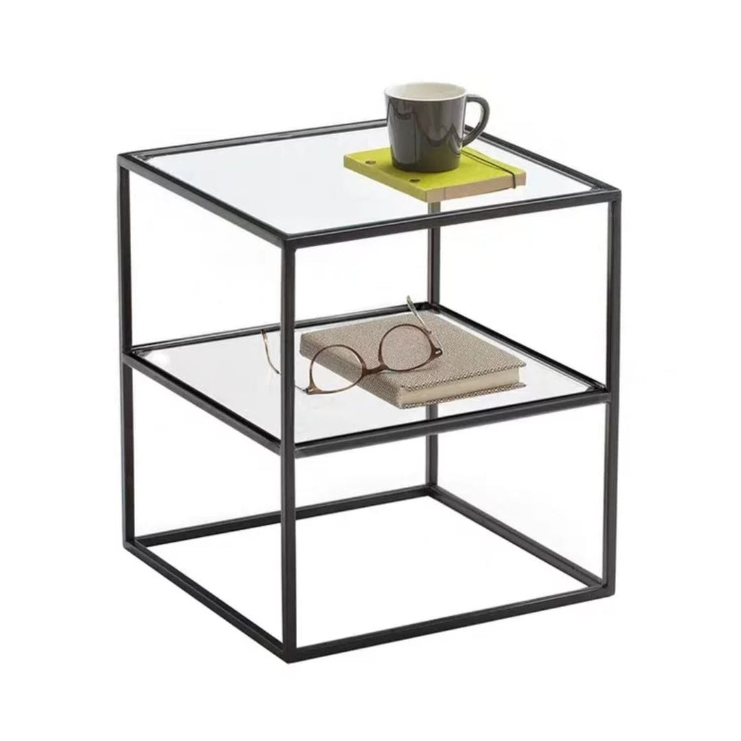 CEDAR Minimalist Wireframe Bedside Table