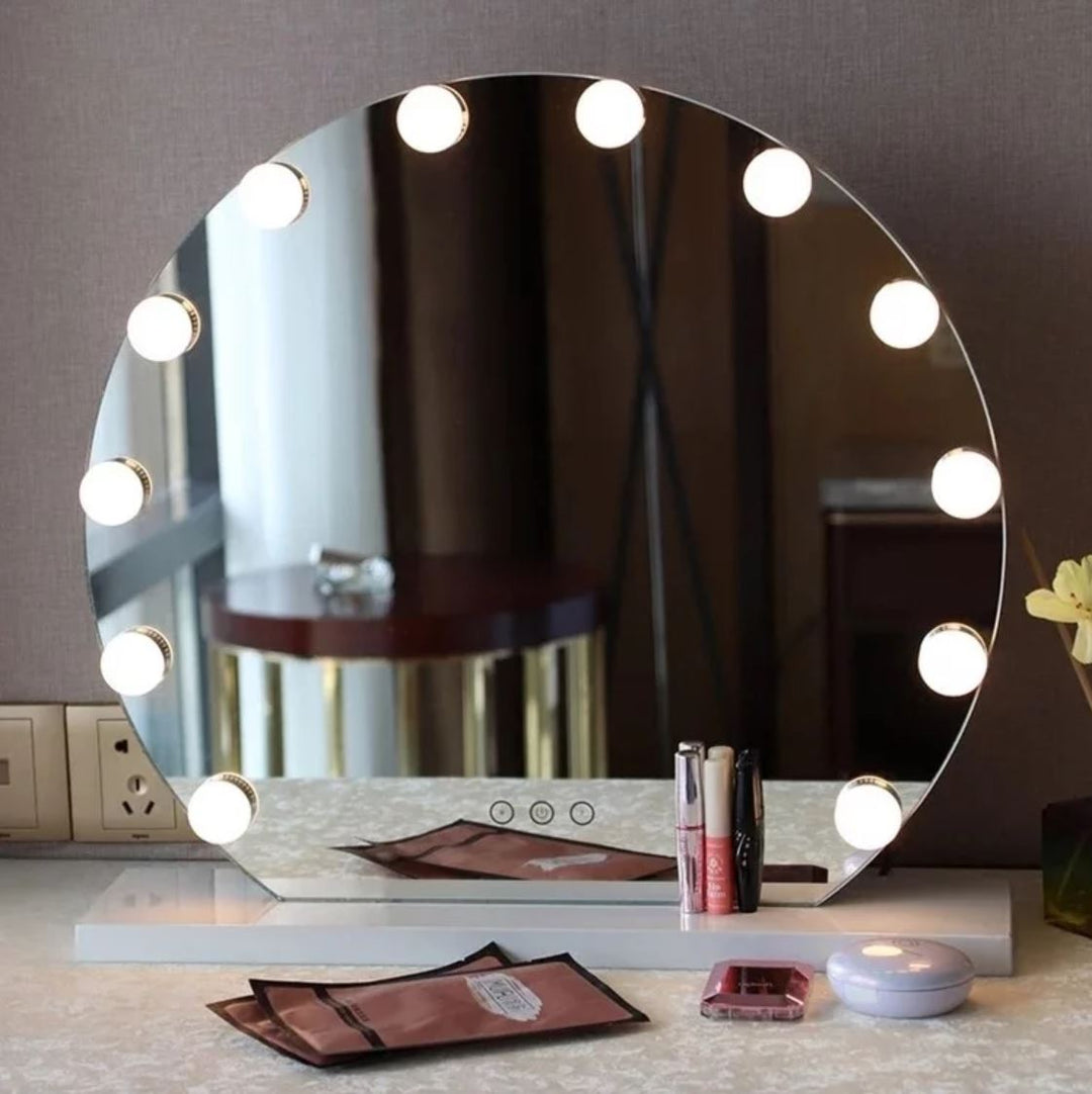 CINDY Spotlight Round LED Vanity Mirror