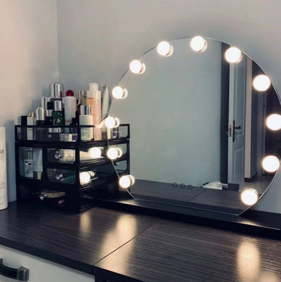 CINDY Spotlight Round LED Vanity Mirror
