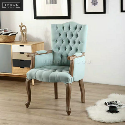 CLAUDIO Vintage Fabric Armchair