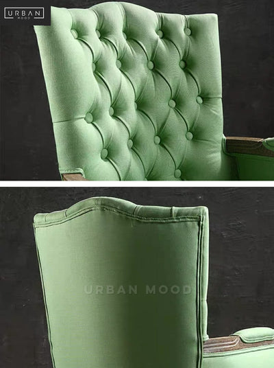 CLAUDIO Vintage Fabric Armchair