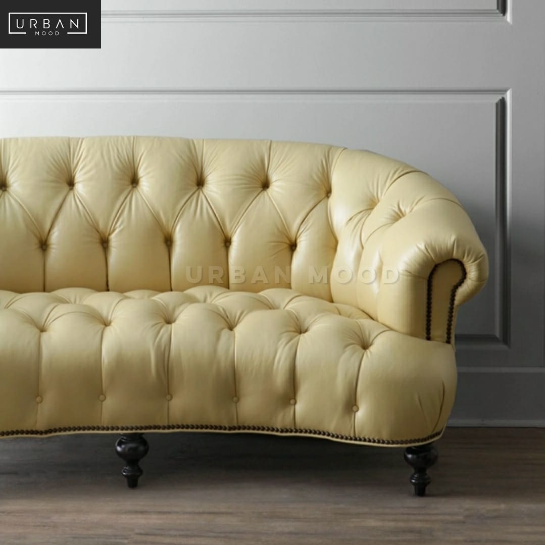 COURTNEY Victorian Velvet Sofa