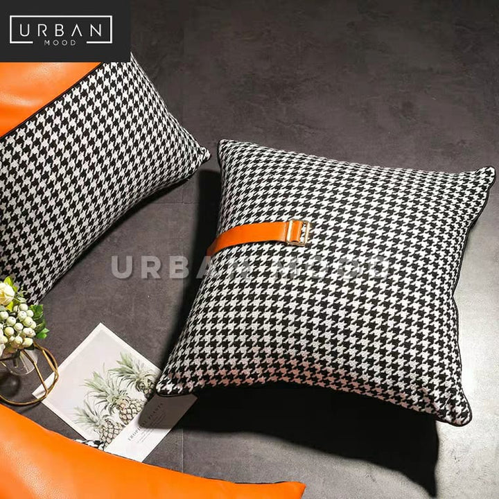 COVEN Modern Houndstooth Cushion