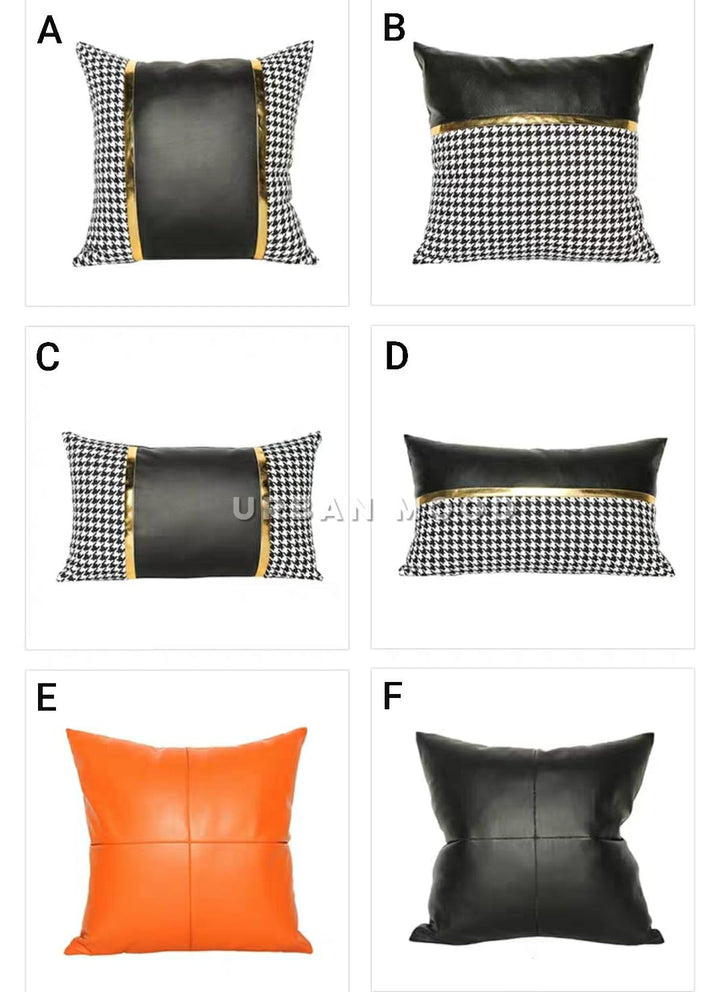 COVEN Modern Houndstooth Cushion