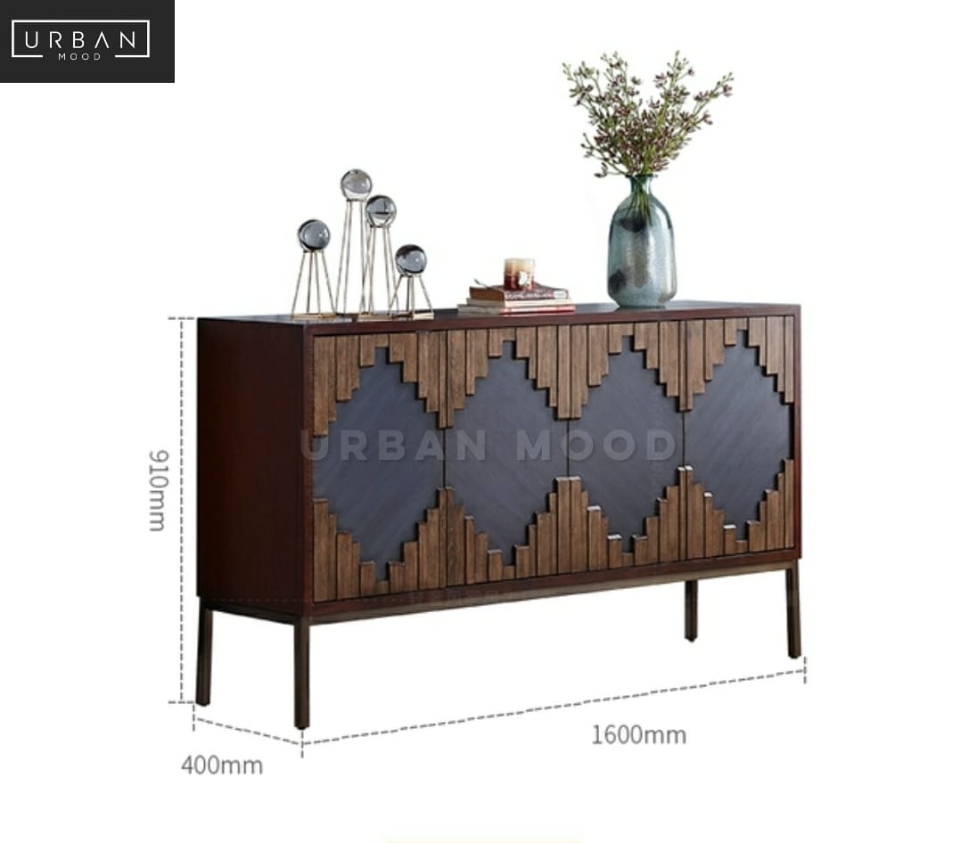 CRESSIDA Contemporary Solid Wood Sideboard