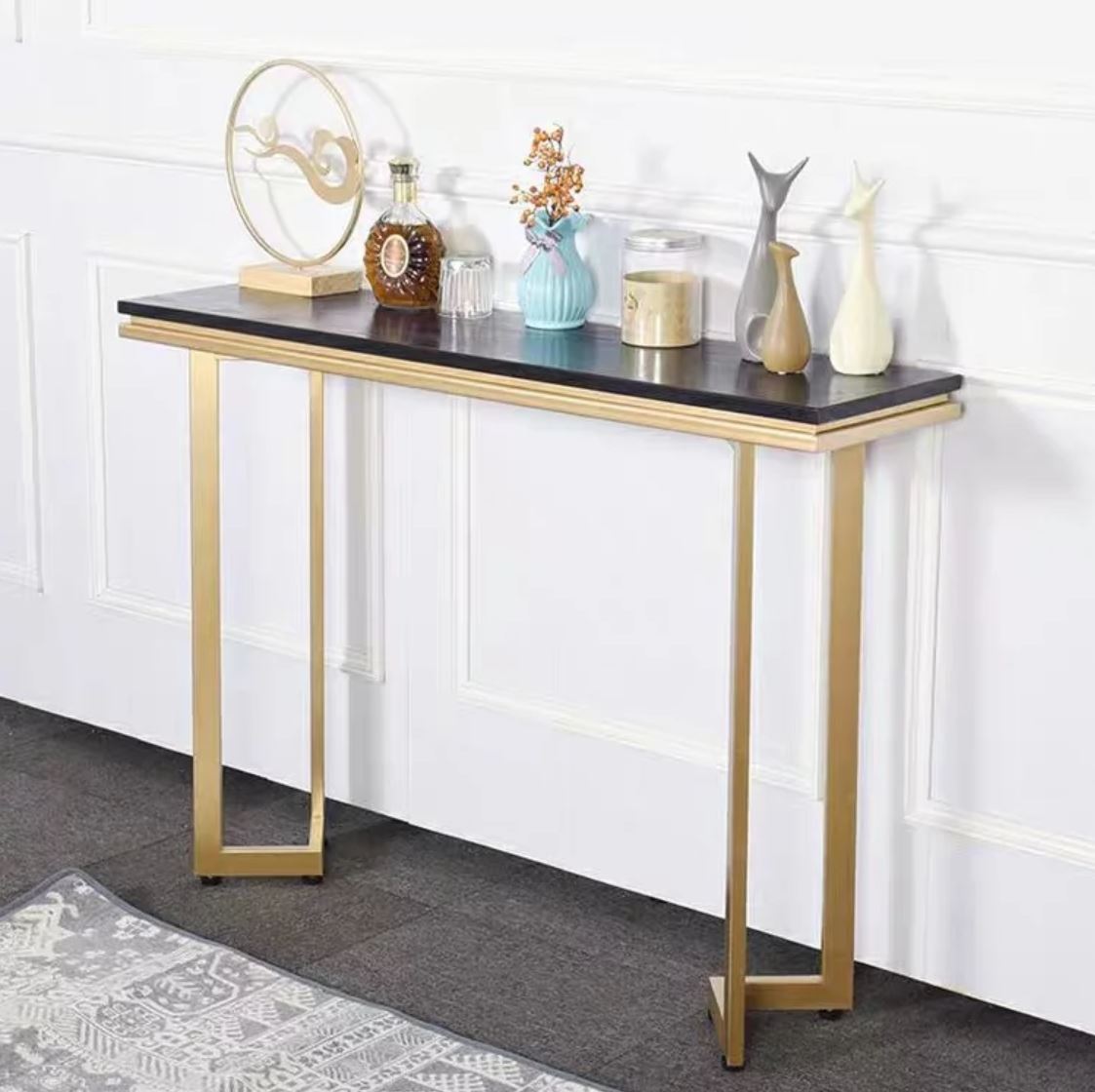 CRISTAL Modern Marble Hallway Console – Urban Mood