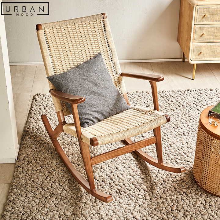 CROWE Japandi Rocking Chair