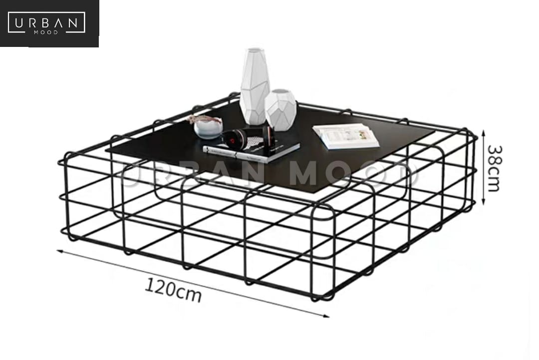 CZECH Modern Wireframe Coffee Table