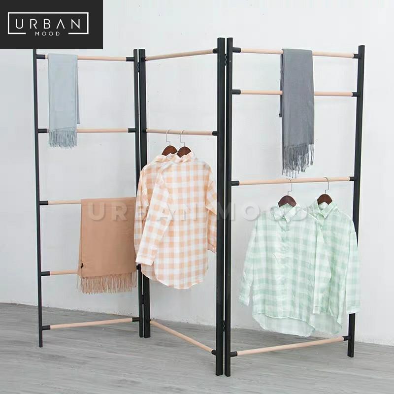 DAN Industrial Ladder Clothes Rack