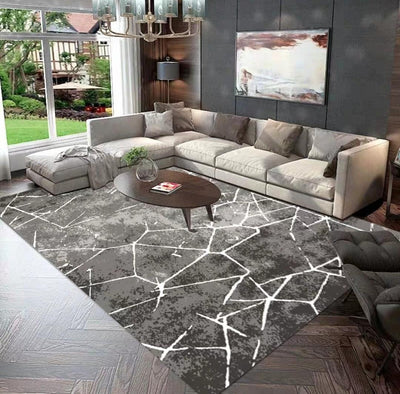 (Clearance) DEXTER Modern Industrial Geometric Patterns Carpet