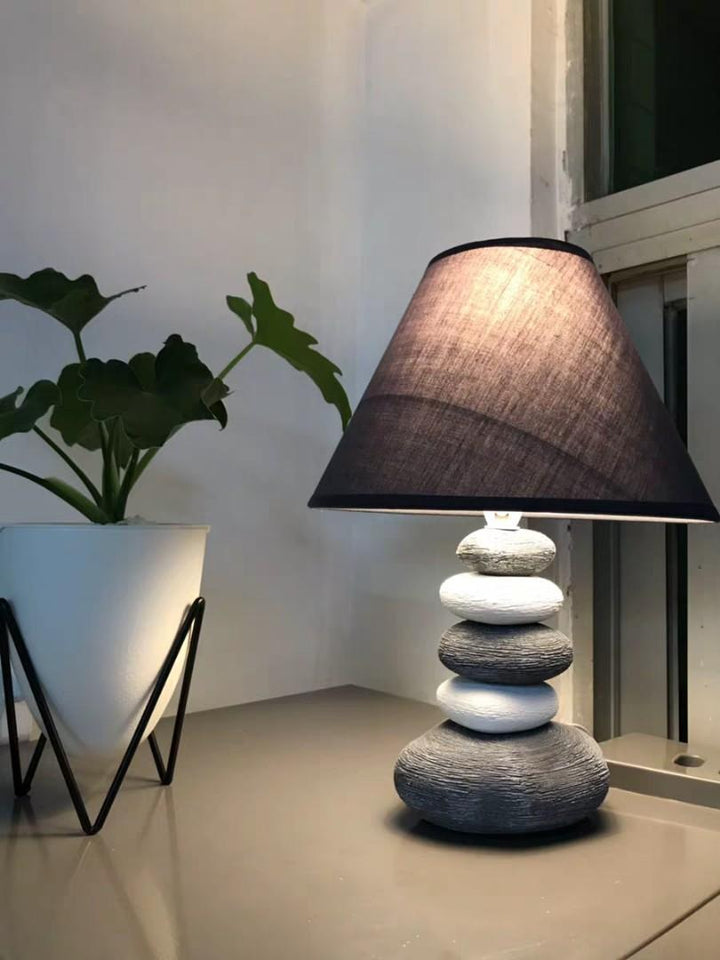 DIORITE River Rock Bedside Lamp