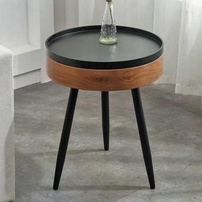 DOLE Serving Tray Round Side Table – Urban Mood