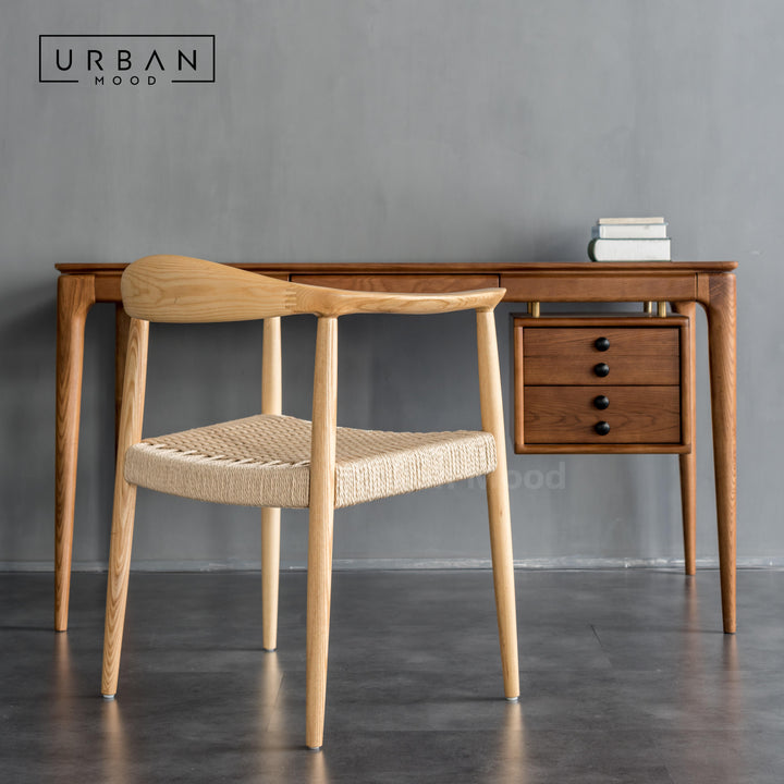 Premium | COCO Solid Wood Dining Chair