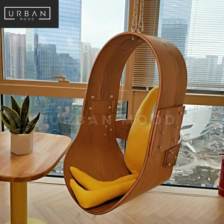 DAVIER Scandinavian Hanging Swing Chair