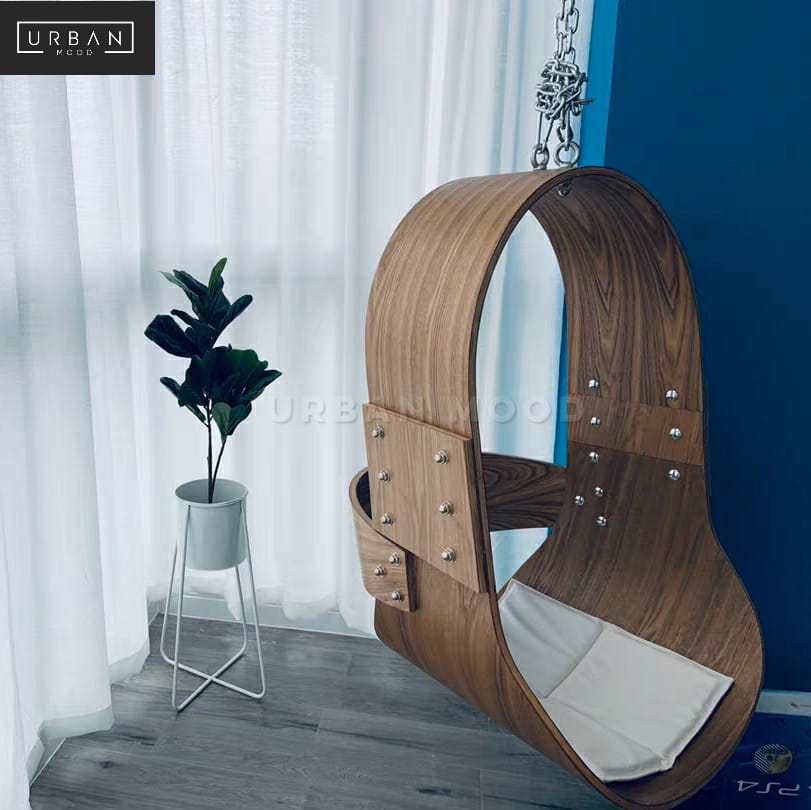 DAVIER Scandinavian Hanging Swing Chair