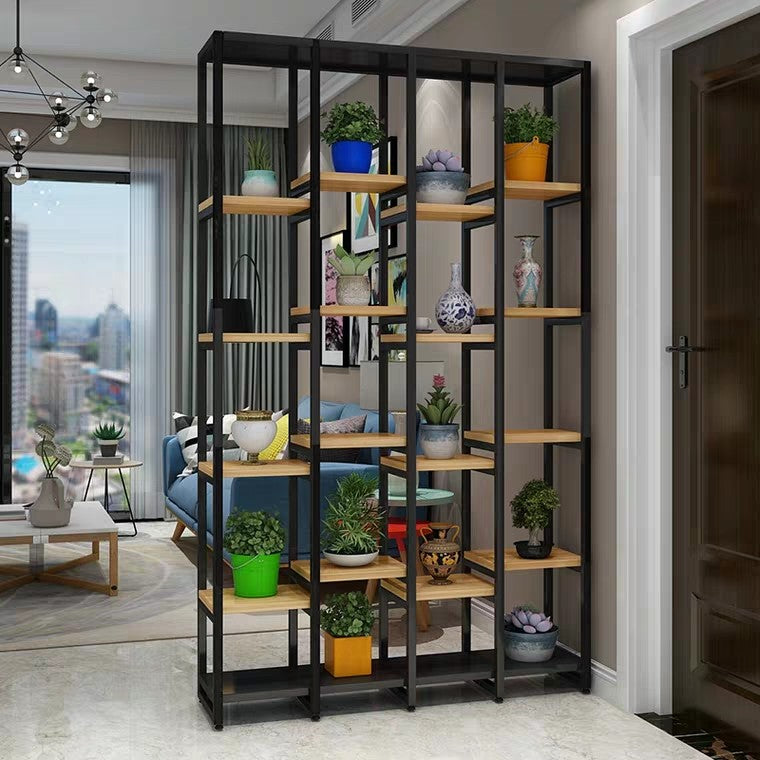 DAVINA Tall Modern Industrial Display Shelf