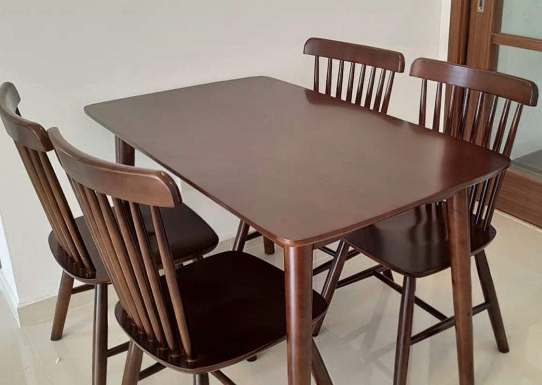 DEVON Scandinavian Solid Wood Dining Table