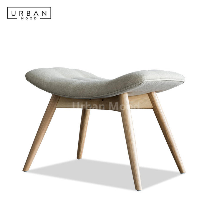 Premium | CODDLE Solid Wood Fabric Stool