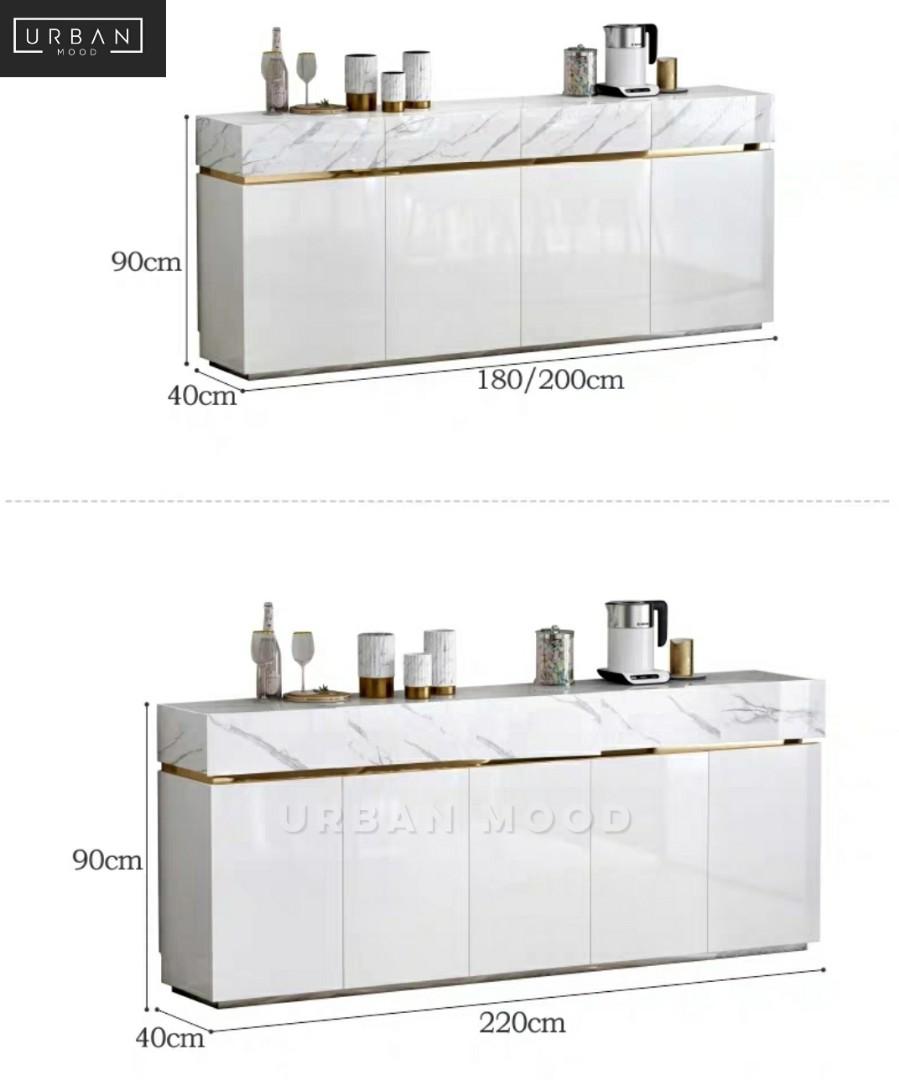 ECLAIR Modern Marble Sideboard